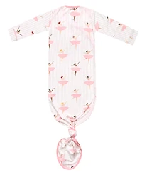 Copper Pearl Baby Girls' Katerina Newborn Knotted Gown