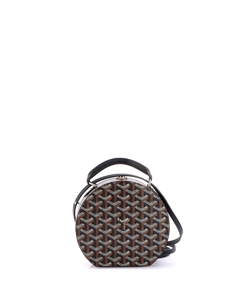 Pre-Owned Goyard Alto Hatbox Bag Coated Canvas