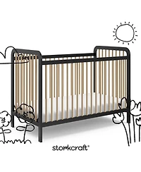 Storkcraft Pasadena 3-in-1 Convertible Crib with Driftwood