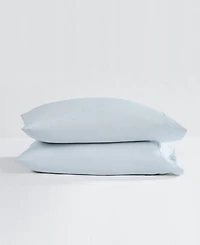 Vince Camuto Classic Percale 400 Thread Count Pillowcase Pair