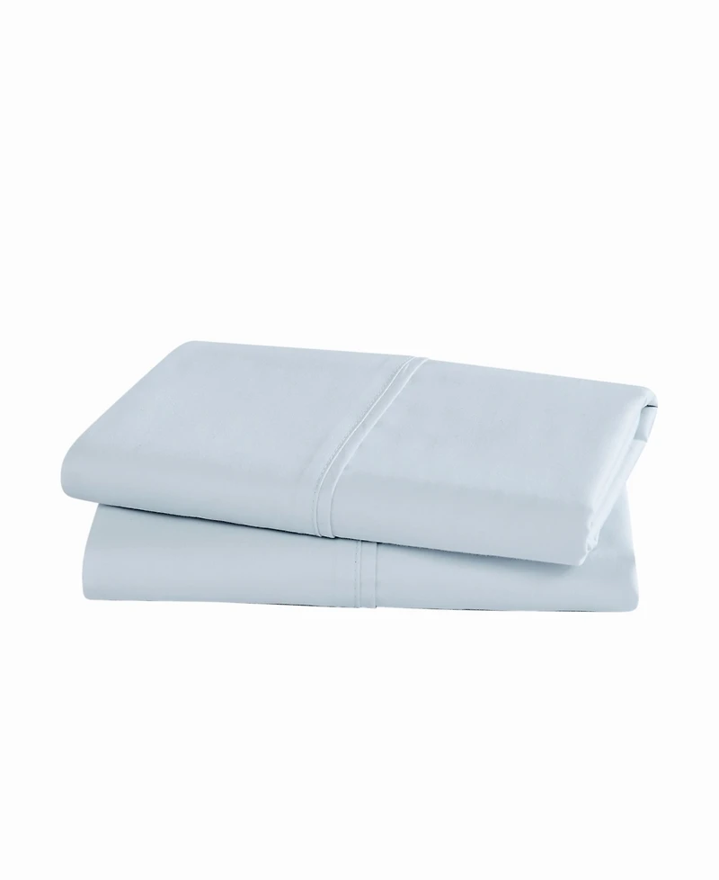 Vince Camuto Classic Percale 400 Thread Count Pillowcase Pair