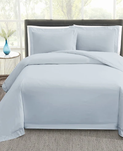 Vince Camuto Classic 400-Thread Count Cotton 3-Pc. Duvet Cover Set, King