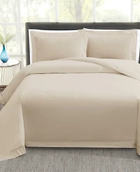 Vince Camuto Classic 400-Thread Count Cotton 3-Pc. Duvet Cover Set