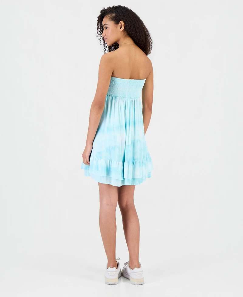 Sincerely Jules Juniors' Convertible Halter Babydoll Mini Dress