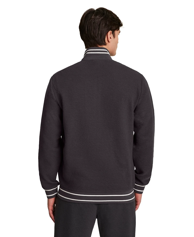 Reebok Men's Full-Zip Mock Neck Jacket