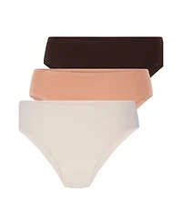 Hunkemoller Women's 3-pack invisible Brazilian