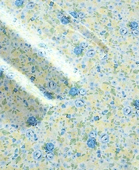 Laura Ashley Rowena 300-Thread Count Cotton Sateen 4-Pc. Sheet Set