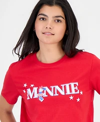 Disney Juniors' Minnie Mouse 4th Of July Graphic Print T-Shirt