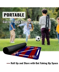 peneyon Adjustable Soccer Training Mat with Non-Slip Equipment
