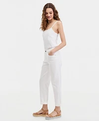 Liverpool Los Angeles Women's Rolled-Cuff Keeper Boyfriend Cropped Jeans