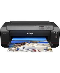 Canon imagePROGRAF Pro-1100 17" Professional Wide Format Wireless Inkjet Printer, Bundle with 17x22" Luster Photo Paper and Pfi-4100 Pigment