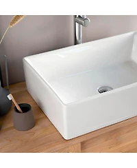 Tikamoon Ema ceramic bathroom basin