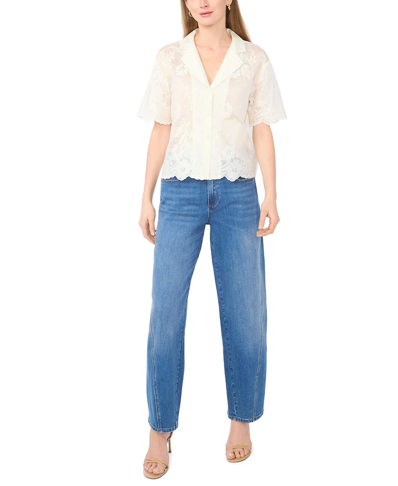 Vince Camuto Women's Short-Sleeve Top