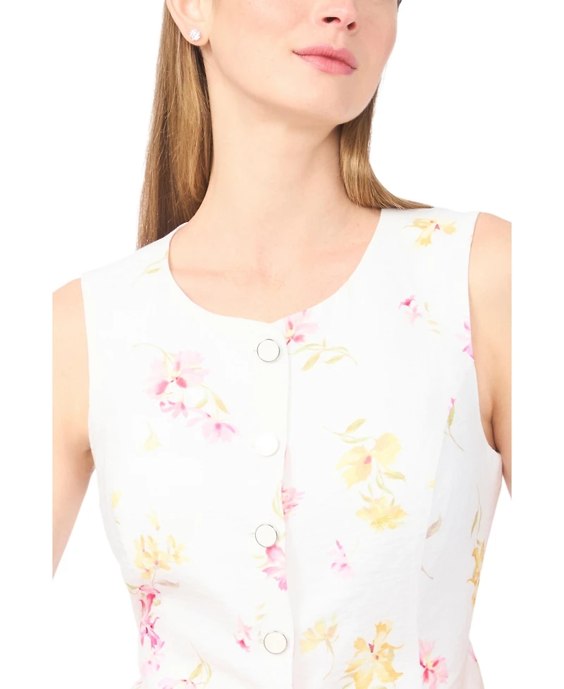 Vince Camuto Women's Round Neck Vest