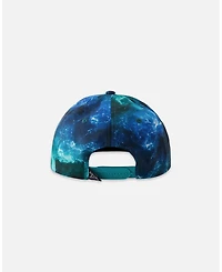 Deux par Deux Baby Boys Cap with Wave Print