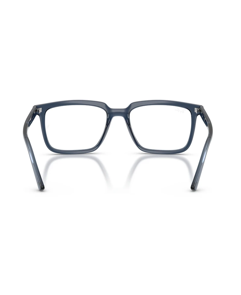 Ray-Ban Unisex Rectangle Alain Eyeglasses, RB7239