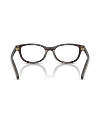 Prada Women's Oval Eyeglasses