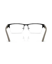 Emporio Armani Men's Rectangle Eyeglasses