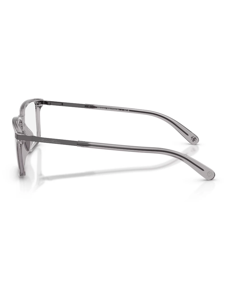 B by Brooks Brothers Men's Rectangle Eyeglasses, BB2081U