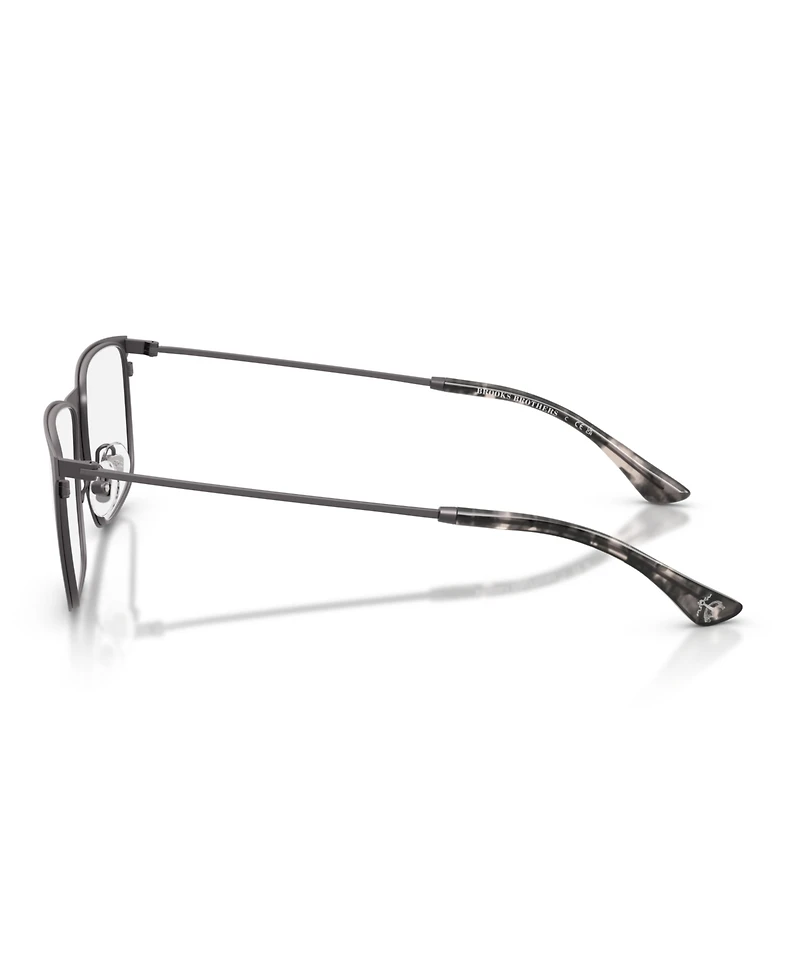 B by Brooks Brothers Men's Rectangle Eyeglasses, BB1127