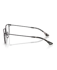 B by Brooks Brothers Men's Rectangle Eyeglasses, BB1127