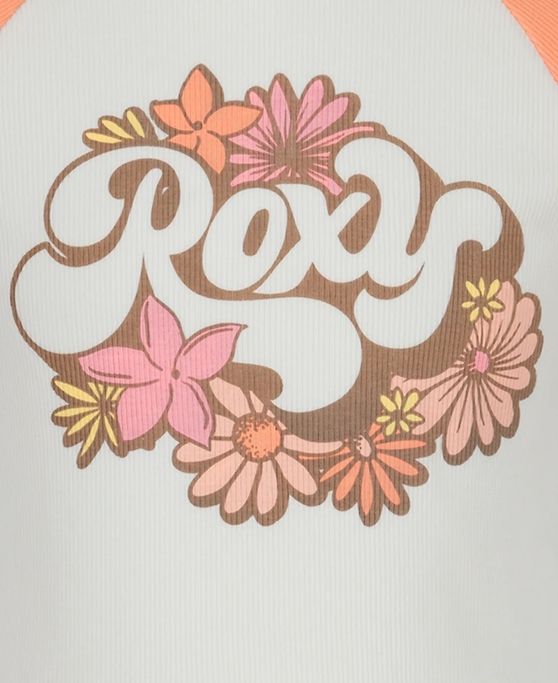 Roxy Girls' 7-16 Crewneck Short-Sleeve T-Shirt