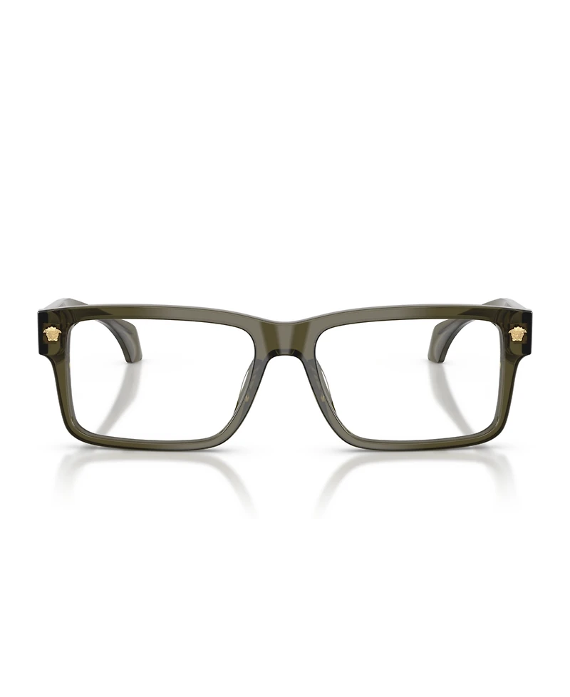 Versace Men's Rectangle Eyeglasses