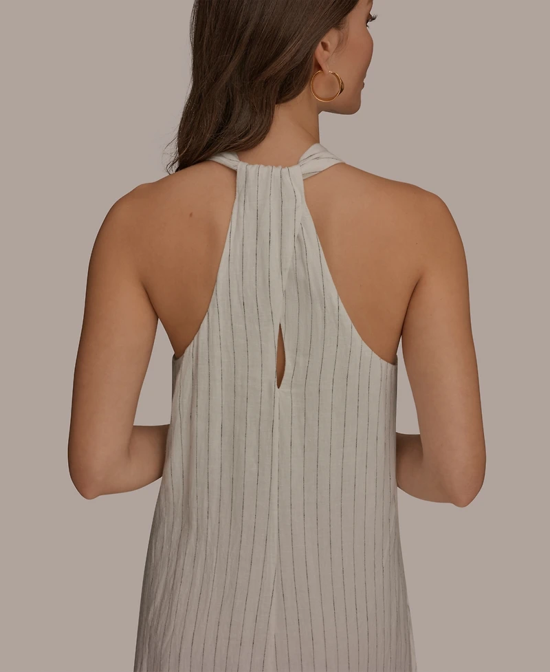 Donna Karan Weekend Women's V-Neck Midi Dress