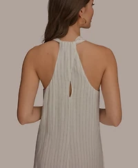 Donna Karan Weekend Women's V-Neck Midi Dress