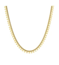 Satya Jewelry Shine a Light Coin Chain Necklace