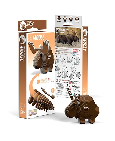 Eugy Moose 3D Puzzle