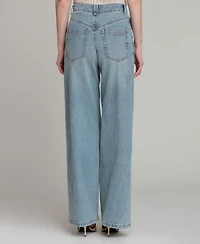 Avec Les Filles Women's Mid-Rise High Curve Jeans