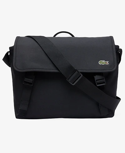 Lacoste Unisex Logo Detail Messenger Bag