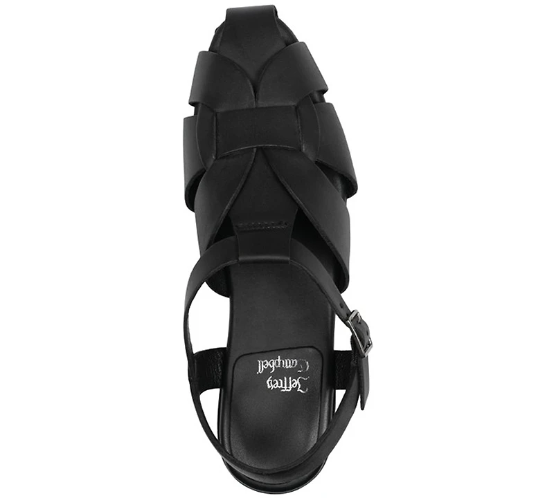 Jeffrey Campbell Women's Block Heel Fisherman Sandals