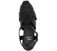 Jeffrey Campbell Women's Block Heel Fisherman Sandals