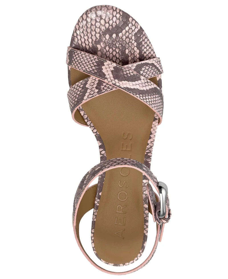 Aerosoles Women's Cinzia Block Heel Sandals