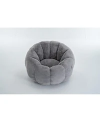 Streamdale Furniture Adult Floral Bean Bag Chair, Ultra-Soft Faux Fur Sofa, Single-Seater