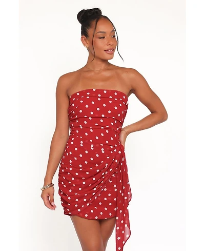 Petal and Pup Women's Strapless Mini Dress