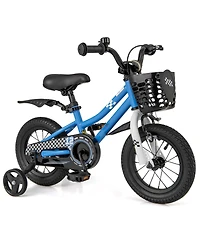 Mecale Kids Bike Children Bicycle with Training Wheels for 3-4 Years