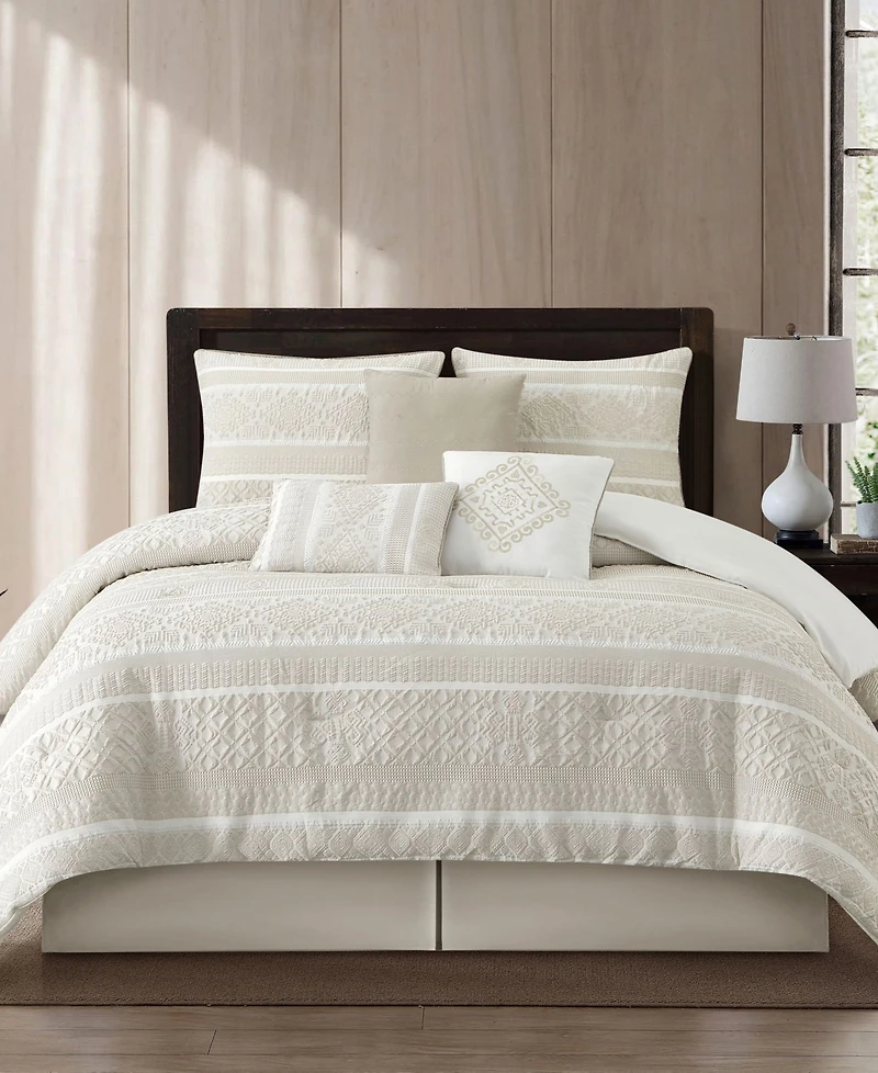 Stratford Park Illusa Floral 7-Pc. Comforter Set