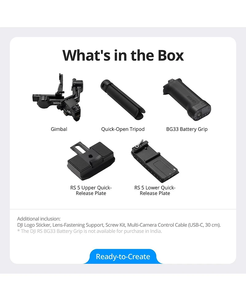 Dji Rs 5 Handheld Gimbal Stabilizer