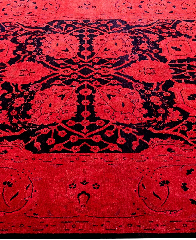 Adorn Hand Woven Rugs Fine Vibrance M1387 6' 1" x 9' 2" Area Rug