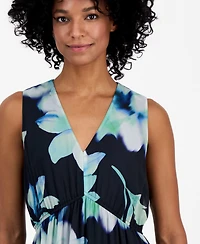 Robbie Bee Women's Tiered Maxi Dress