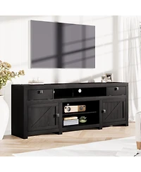 gaomon Farmhouse Tv Stand for Tv Up to 80 Inches