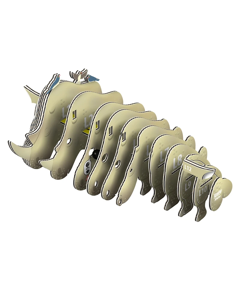 Eugy Rhino 3D Puzzle