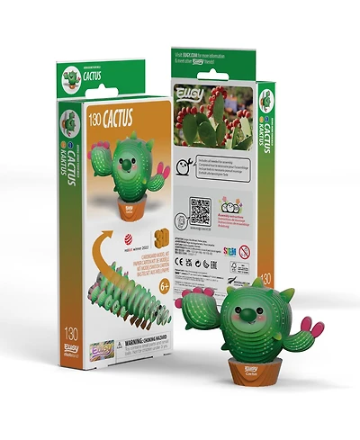 Eugy Cactus 3D Puzzle