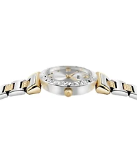 Versace Women's Mini Vanity Two-Tone Stainless Steel Bracelet Watch