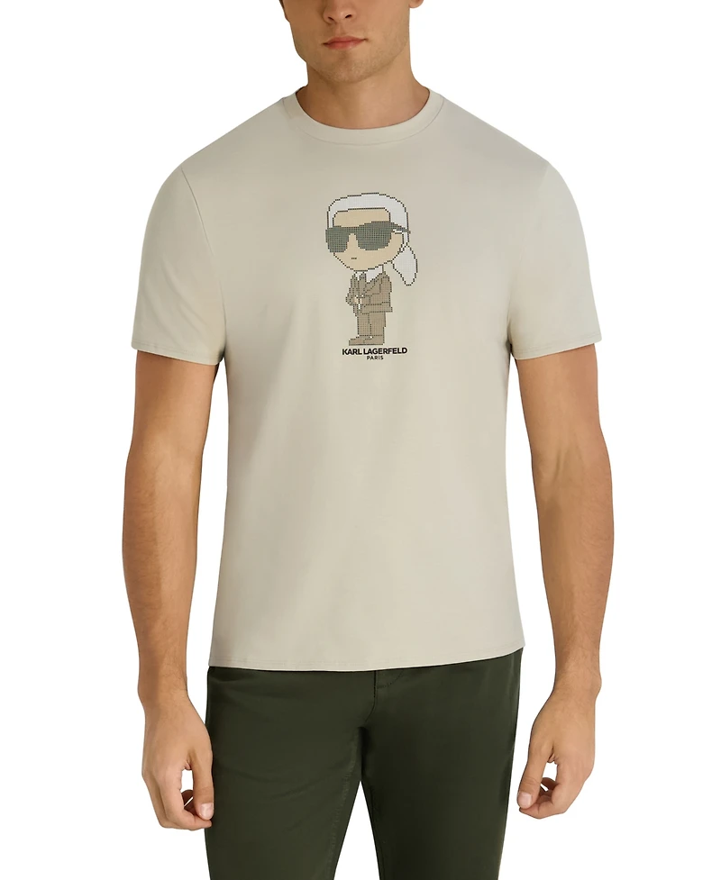 Karl Lagerfeld Paris Men's Short-Sleeve Graphic T-Shirt
