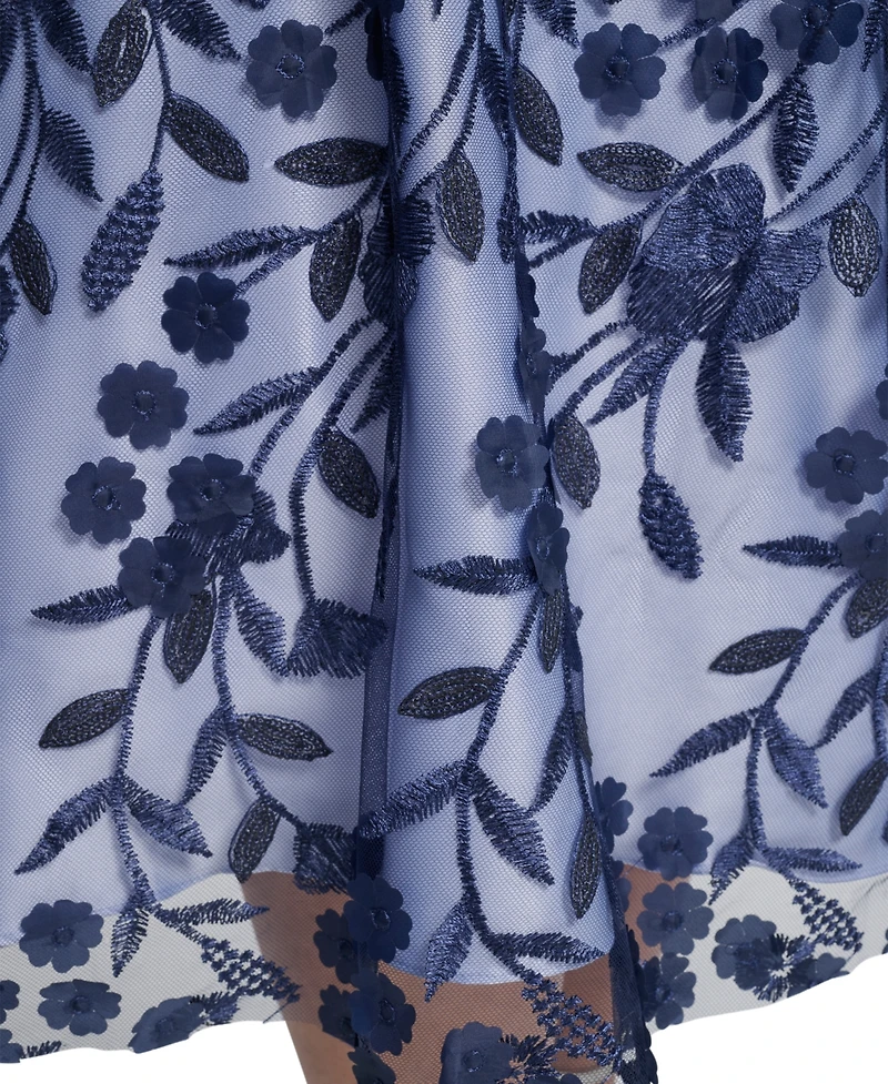 Eliza J Plus Sleeveless V-Neck Midi Dress