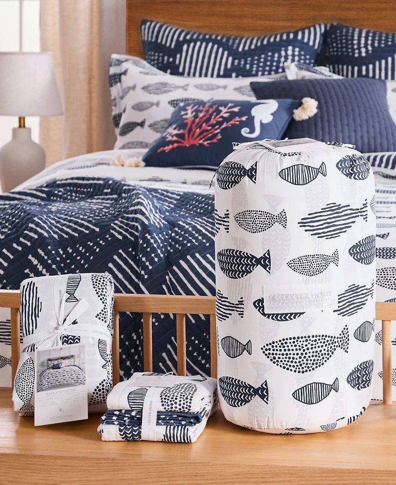 Levtex Home Bakio Reversible 2-Pc. Duvet Cover Set, Twin